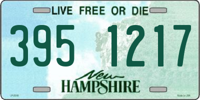 NH license plate 3951217