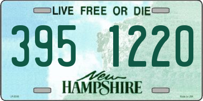 NH license plate 3951220