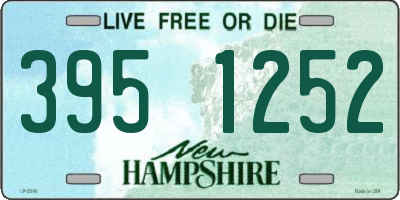 NH license plate 3951252