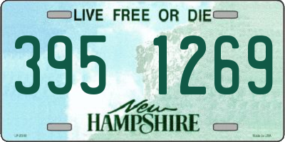 NH license plate 3951269