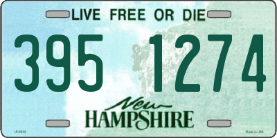 NH license plate 3951274