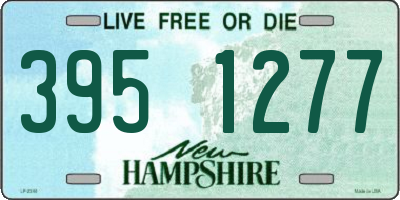 NH license plate 3951277