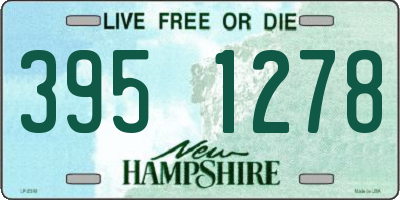 NH license plate 3951278