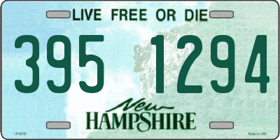 NH license plate 3951294