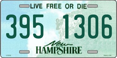 NH license plate 3951306