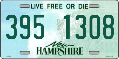 NH license plate 3951308