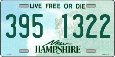 NH license plate 3951322