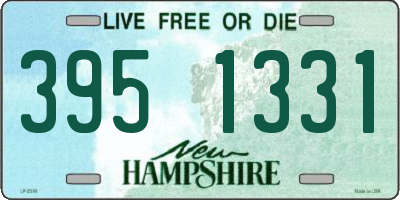 NH license plate 3951331