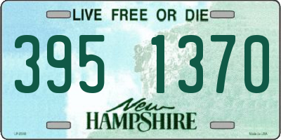 NH license plate 3951370