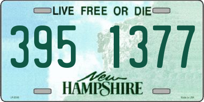 NH license plate 3951377