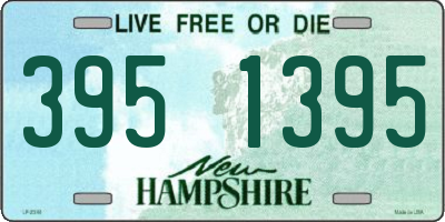 NH license plate 3951395