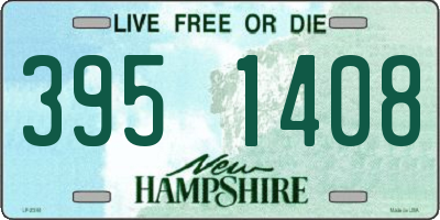 NH license plate 3951408