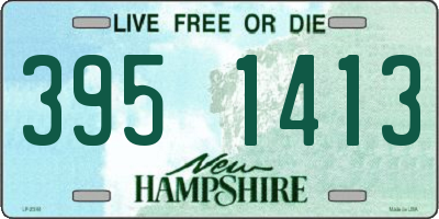 NH license plate 3951413