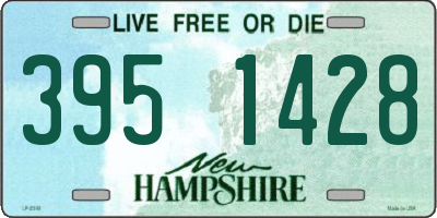 NH license plate 3951428