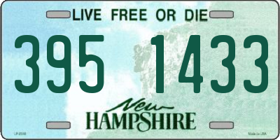 NH license plate 3951433