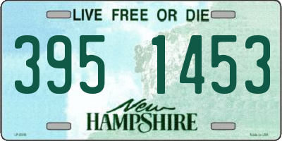 NH license plate 3951453