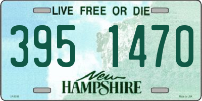 NH license plate 3951470