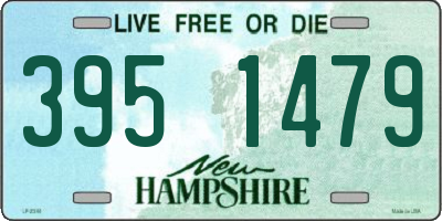 NH license plate 3951479