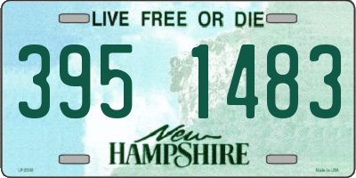NH license plate 3951483