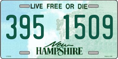 NH license plate 3951509