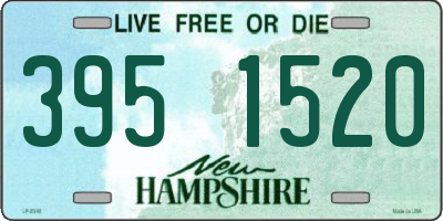 NH license plate 3951520
