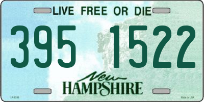 NH license plate 3951522