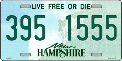 NH license plate 3951555