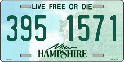 NH license plate 3951571