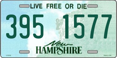 NH license plate 3951577
