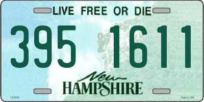 NH license plate 3951611
