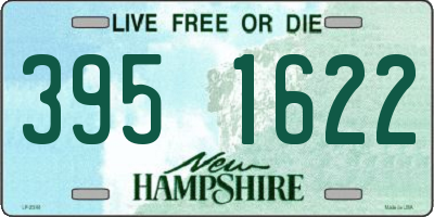 NH license plate 3951622