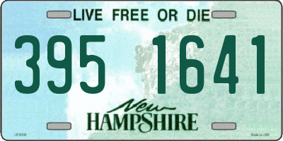 NH license plate 3951641