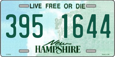 NH license plate 3951644