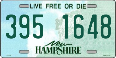 NH license plate 3951648