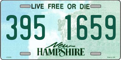 NH license plate 3951659