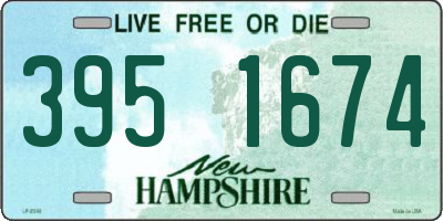 NH license plate 3951674