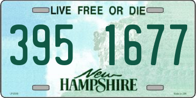 NH license plate 3951677