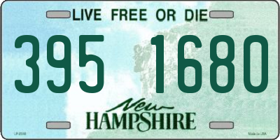 NH license plate 3951680