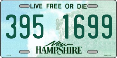 NH license plate 3951699