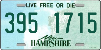NH license plate 3951715