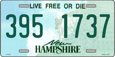 NH license plate 3951737