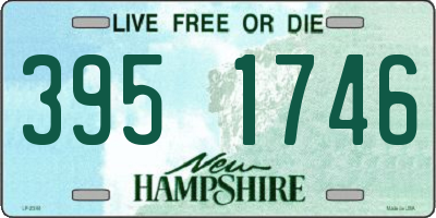 NH license plate 3951746