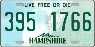 NH license plate 3951766