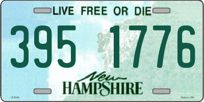 NH license plate 3951776