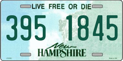 NH license plate 3951845