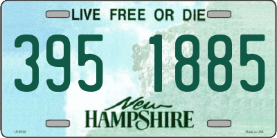 NH license plate 3951885