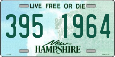 NH license plate 3951964
