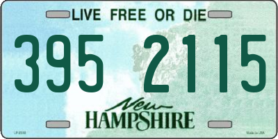 NH license plate 3952115