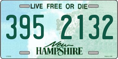 NH license plate 3952132