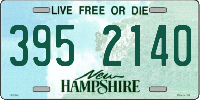 NH license plate 3952140